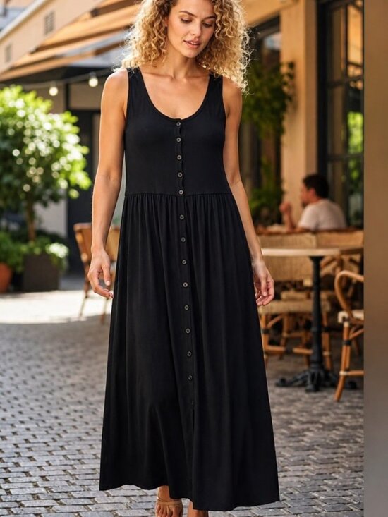 Frye Dresses & Skirts - Frye Button Front Midi Dress